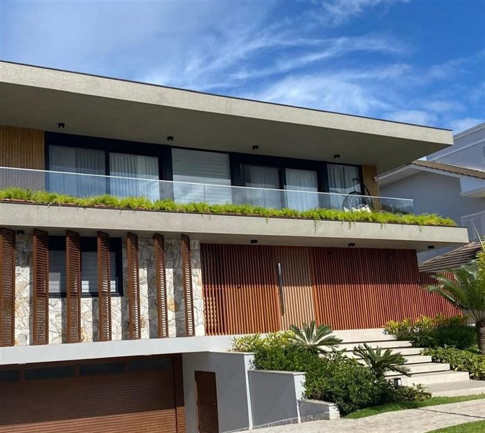 Fachada residencial com revestimento Inventty aplicado